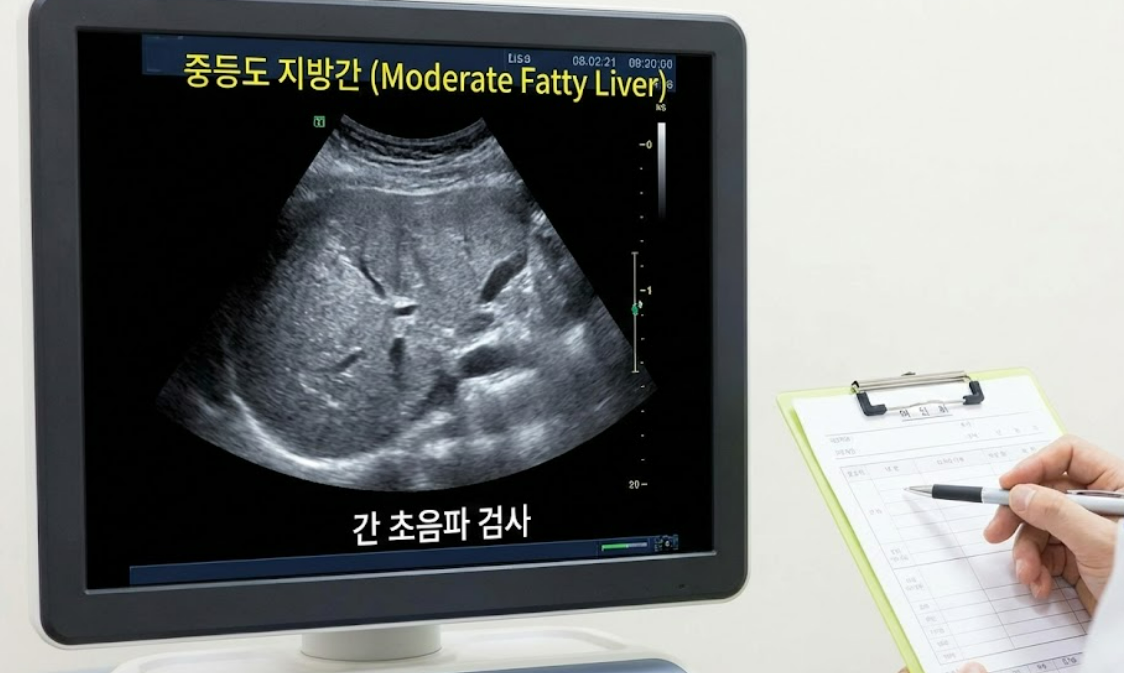 중등도 지방간