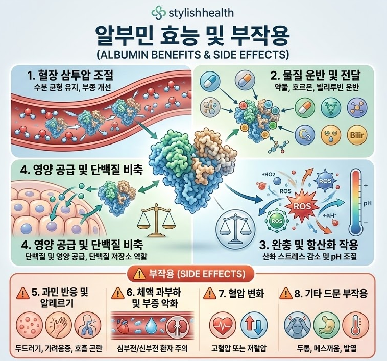 알부민 효능 부작용