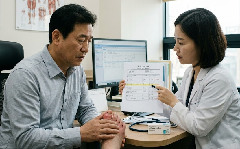 요산 수치 높으면