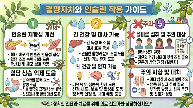 결명자차 인슐린