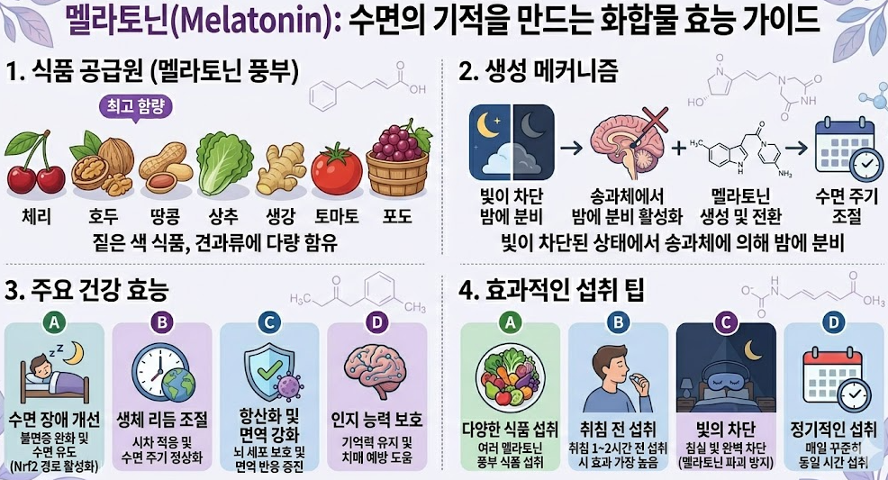 멜라토닌 효능