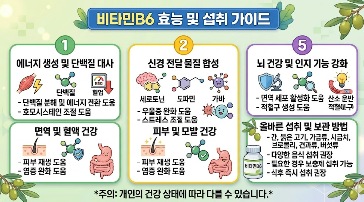 비타민b6 효능