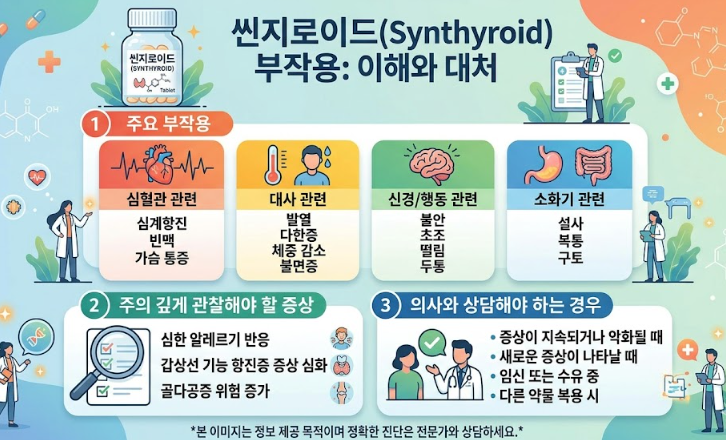 씬지로이드 부작용