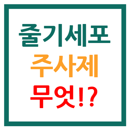 줄기세포주사
