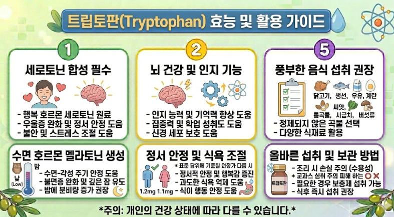 트립토판 효능