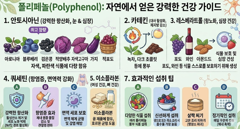 폴리페놀 음식
