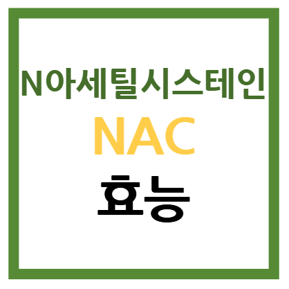N아세틸시스테인